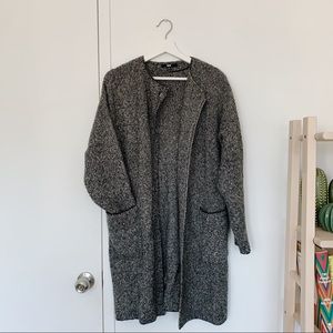 Uniqlo Tweed Knitted Caridgan